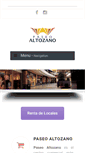 Mobile Screenshot of paseoaltozano.com